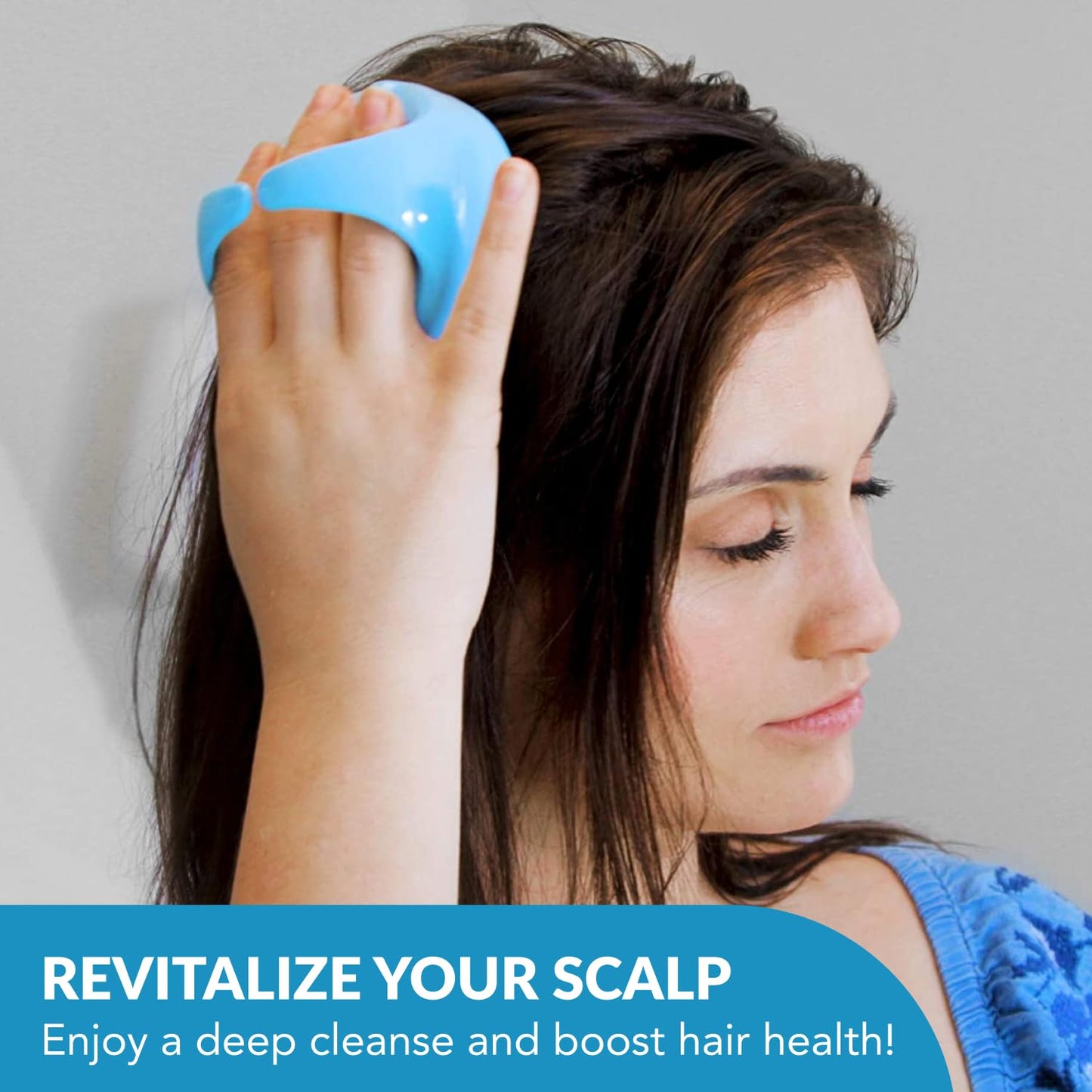 Scalp Massager Shampoo Brush – Soft Silicone for Hair & Scalp Care
